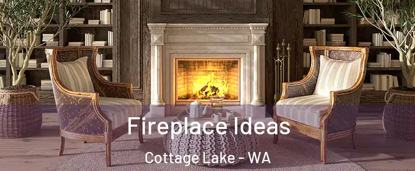  Fireplace Ideas Cottage Lake - WA