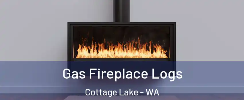  Gas Fireplace Logs Cottage Lake - WA