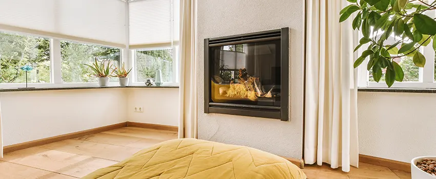 Residential Fireplace Ceramic Glass Installation in Cottage Lake, WA