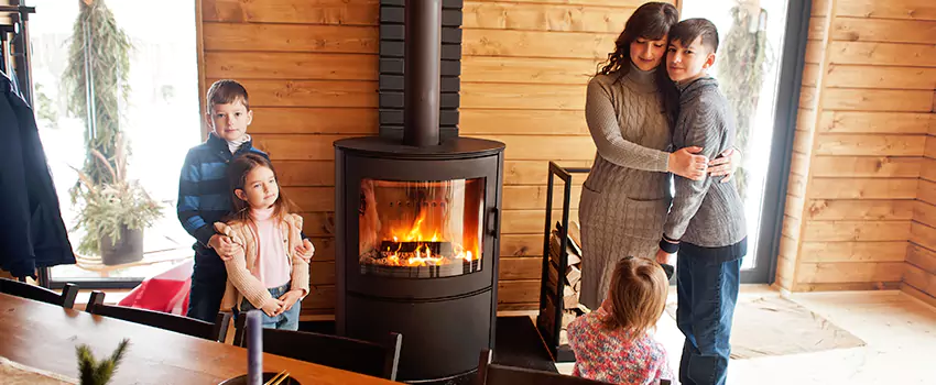 Morso Cast Iron Fireplace Insert Installation in Cottage Lake, Washington