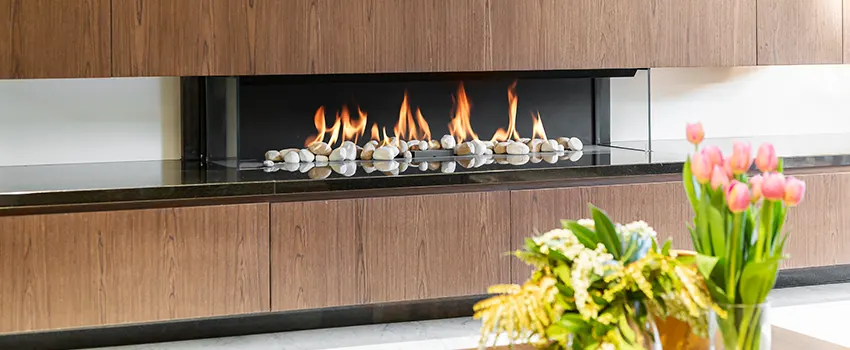Double-height Fireplace Design Refurbishment in Cottage Lake, Washington