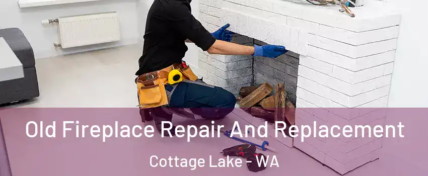  Old Fireplace Repair And Replacement Cottage Lake - WA